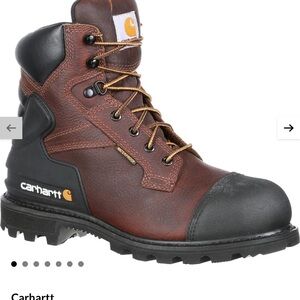 Carhartt Men's Ground Force 6" Composite Toe Waterproof Work Boot Brown Size 13W